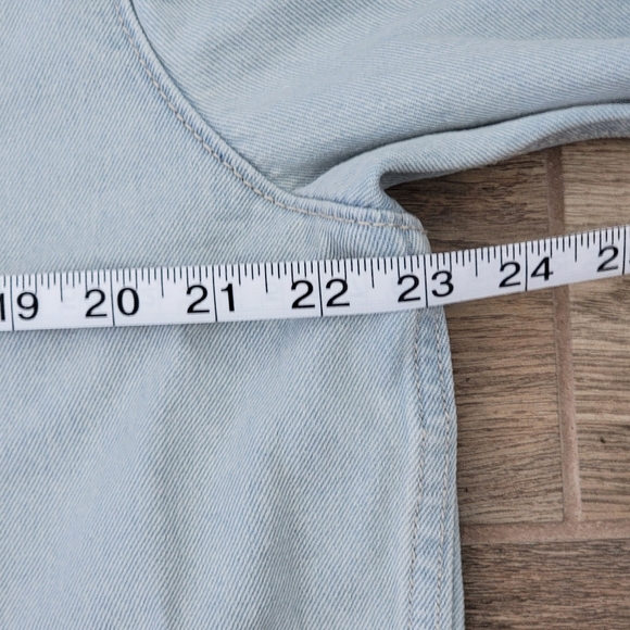 True Religion Jesse SN Trucker Jacket Light Blossom Wash Men's Denim Large - Picture 9 of 16